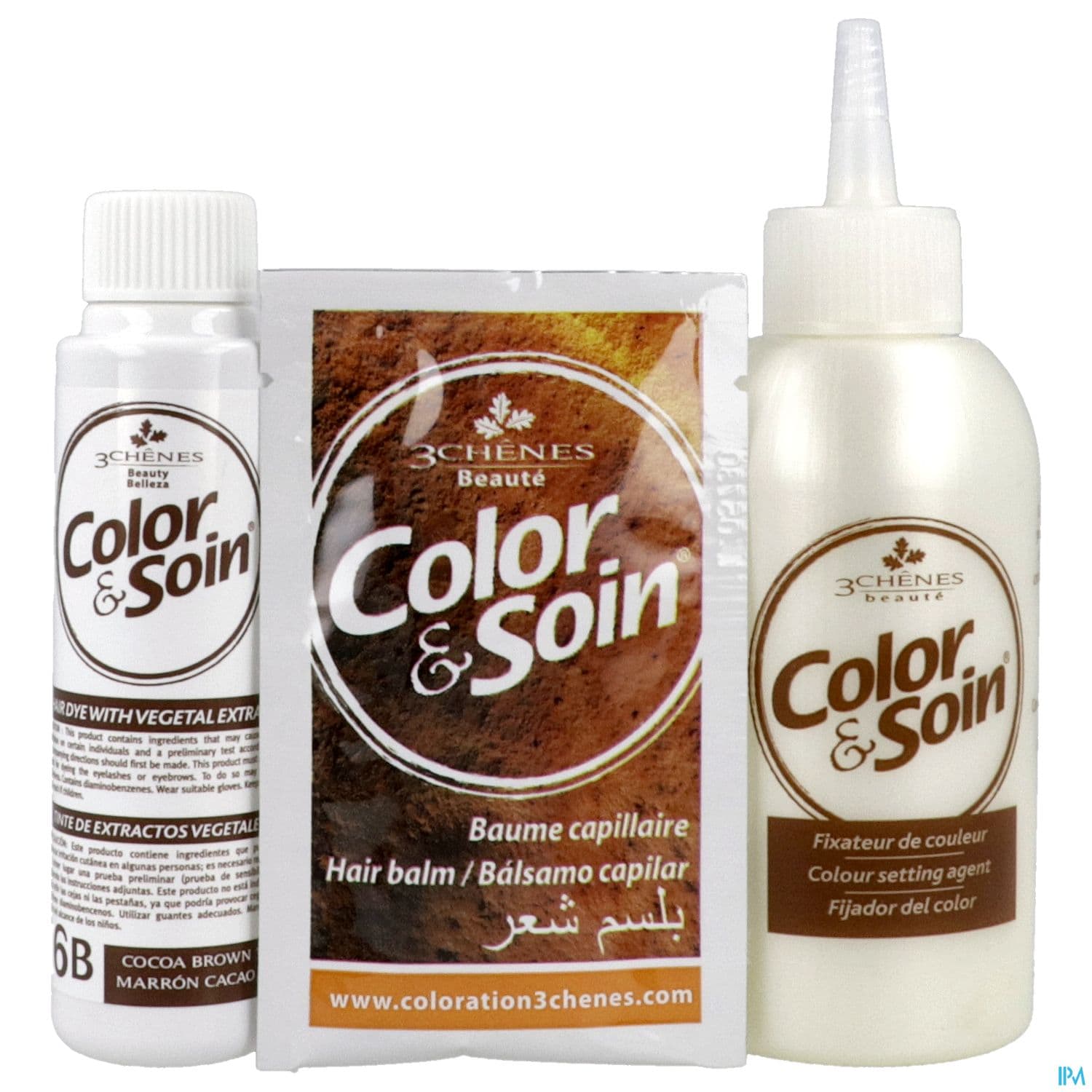 3 CHENES COLOR/SOIN NOIR MAR CA 6B