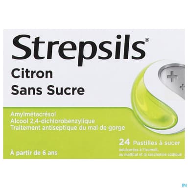 STREPSILS CITRON S/S PAST 24