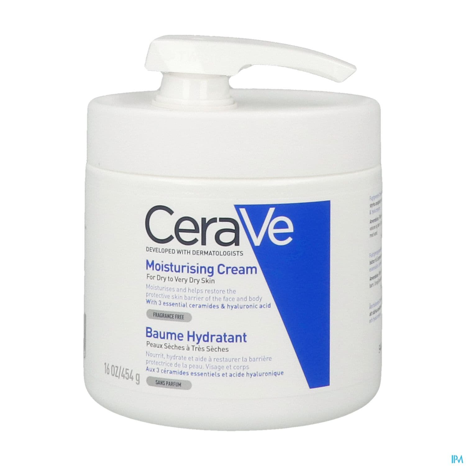 CERAVE BAUME HYDRA POT POMPE 454G