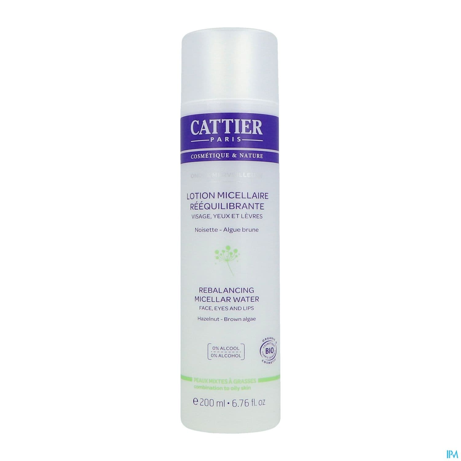 CATTIER LOT MICEL REEQ PMG 200ML