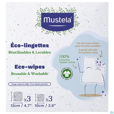 MUSTELA BB KIT ECO-LINGETTE 3P+3G