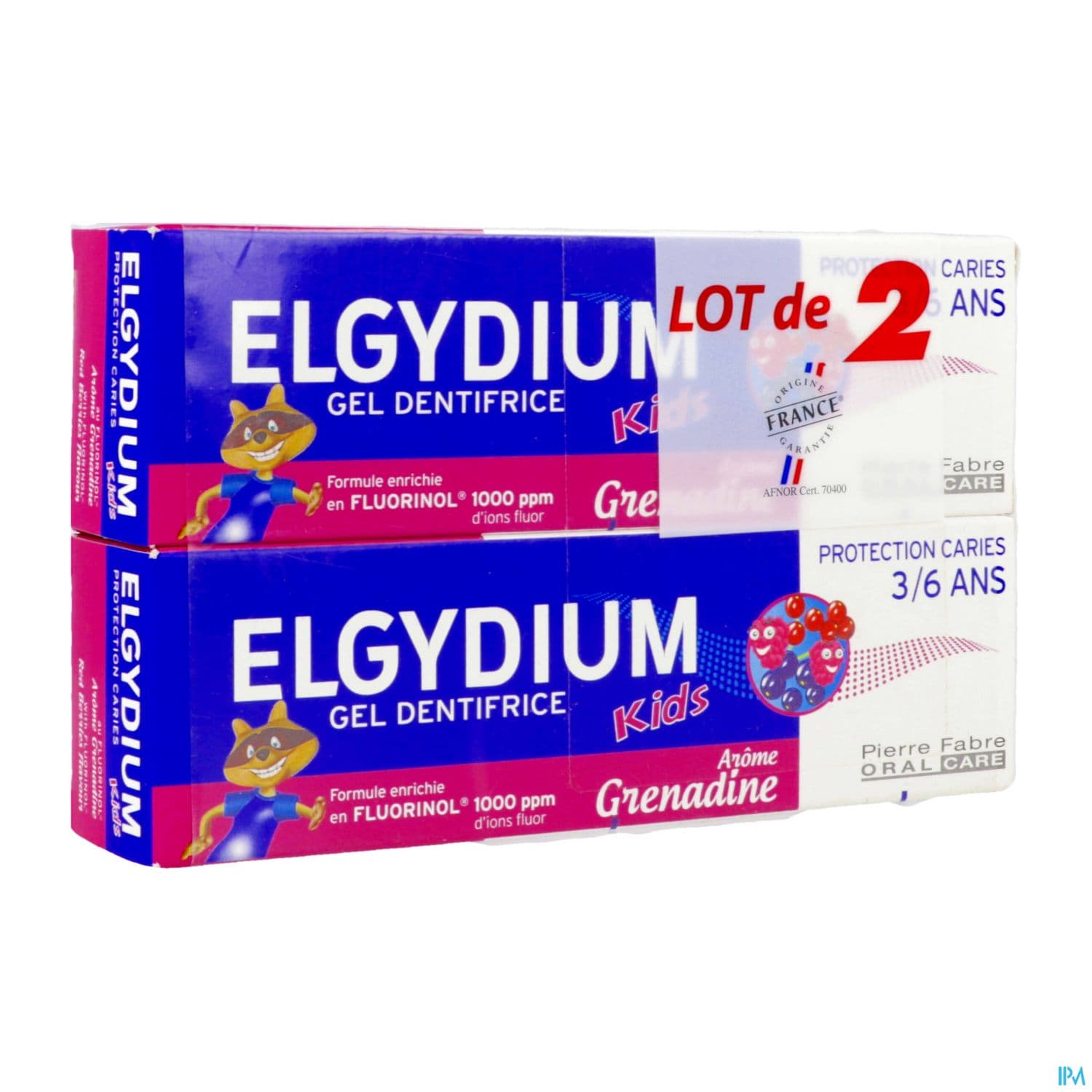 ELGYDIUM DENT KID 3/6 GRENAD50MLX2