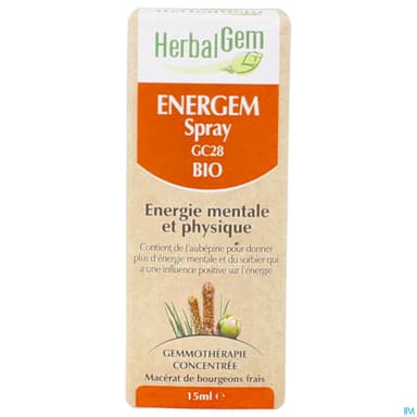 Herbalgem Energem Gc28 Energie Bio 15ml