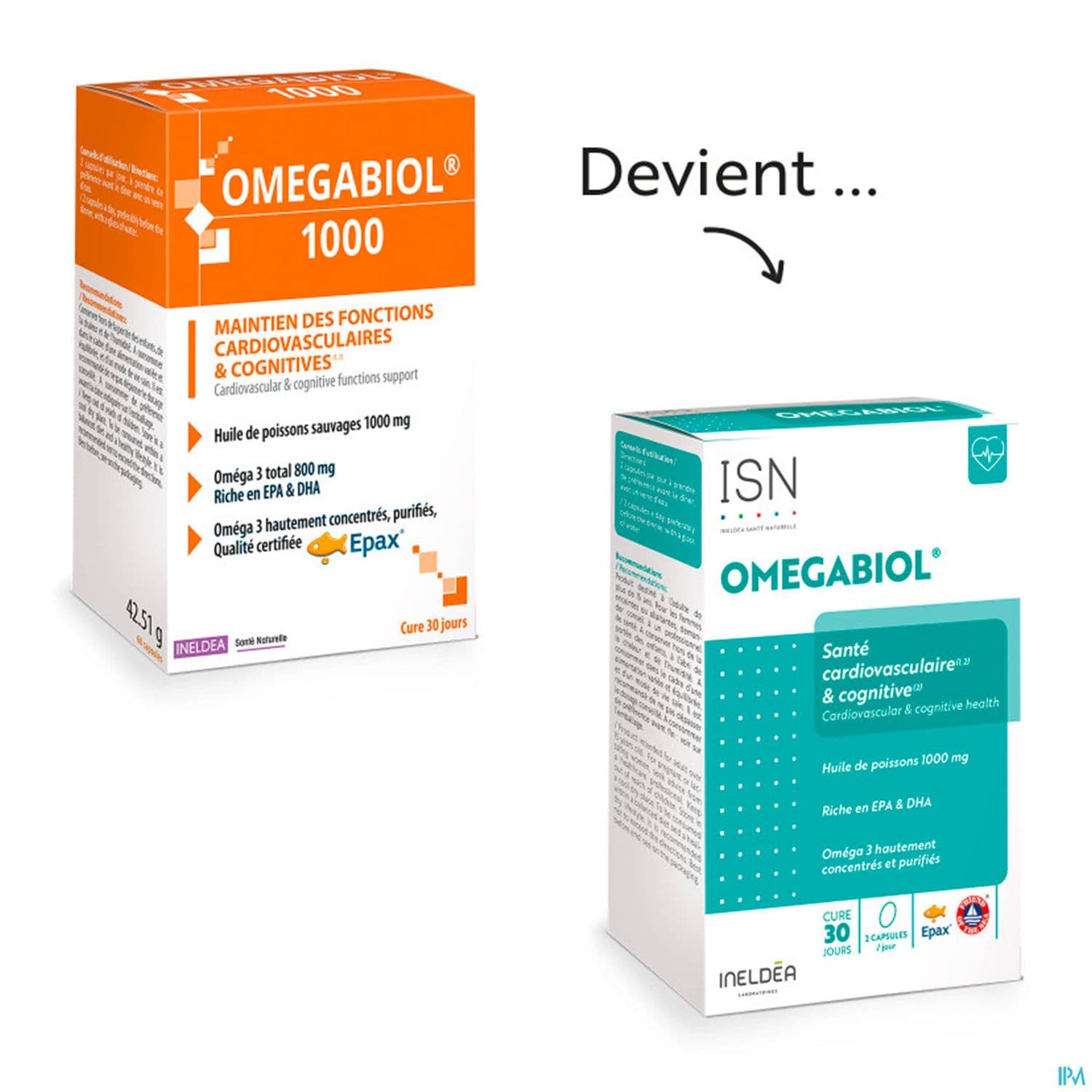 ISN INELDEA OMEGABIOL GELUL VEG 60