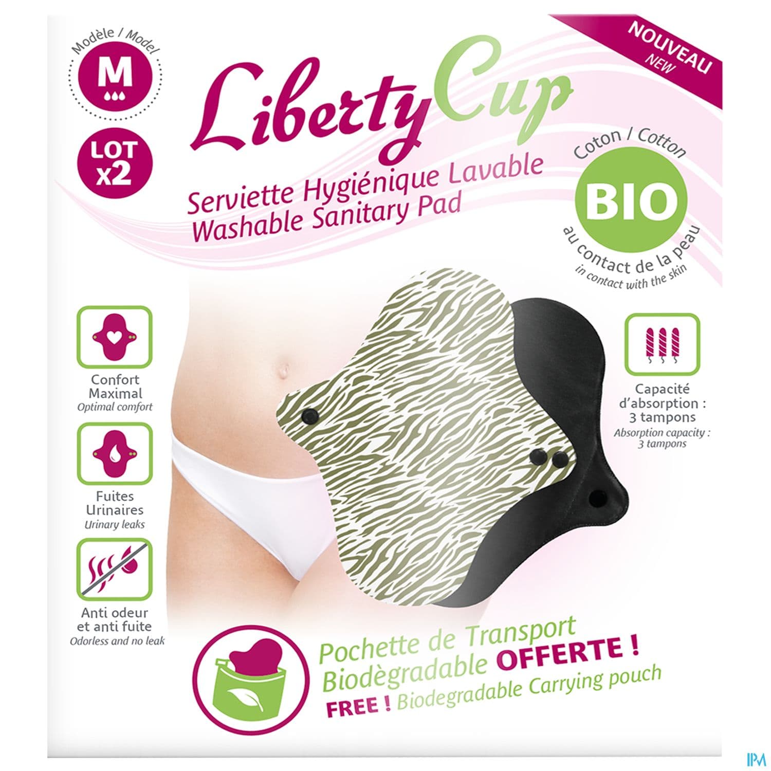 LIBERTY CUP SERV HYG LAVABLE TM X2