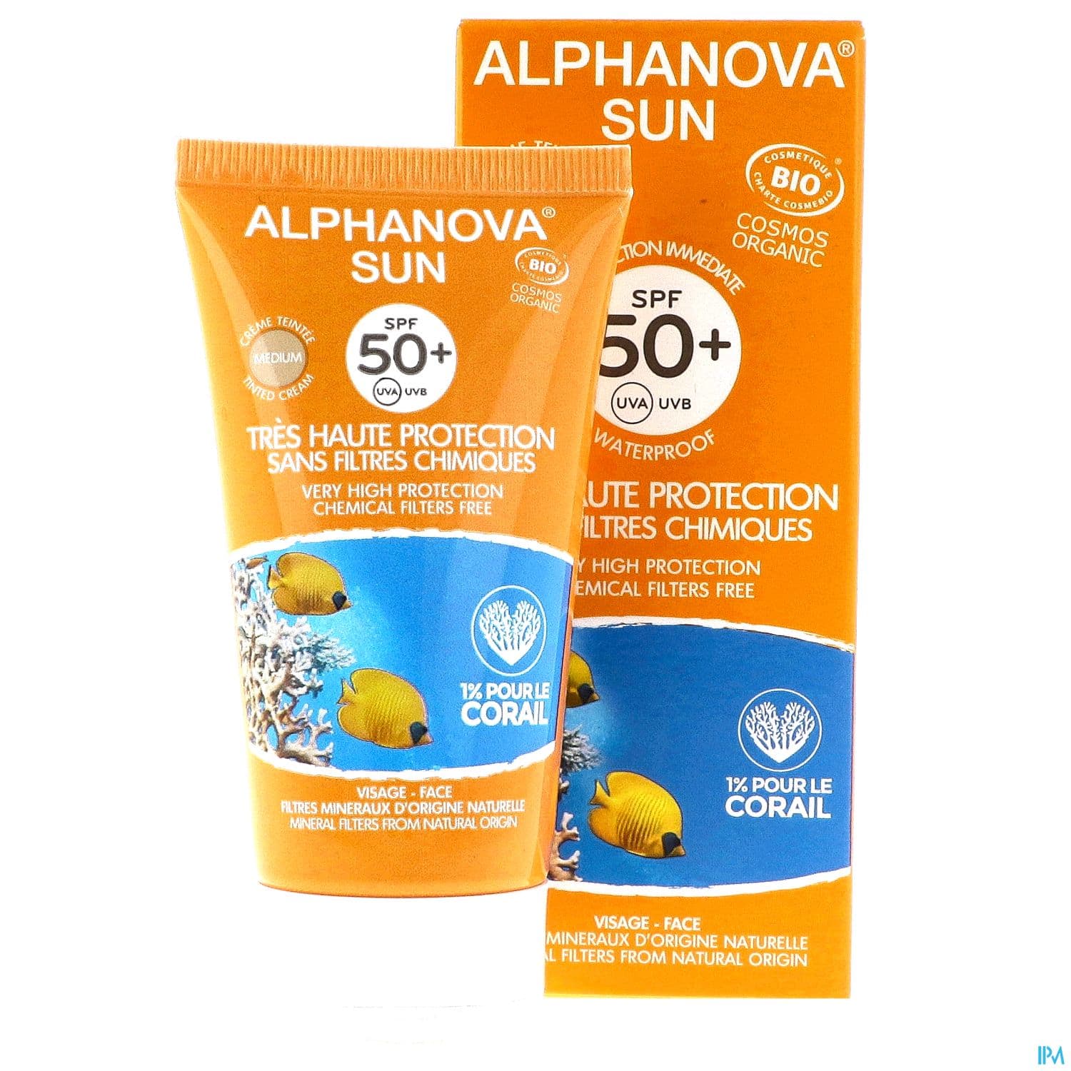 ALPHANOVA SUN CR TEINTE 50+ 50G