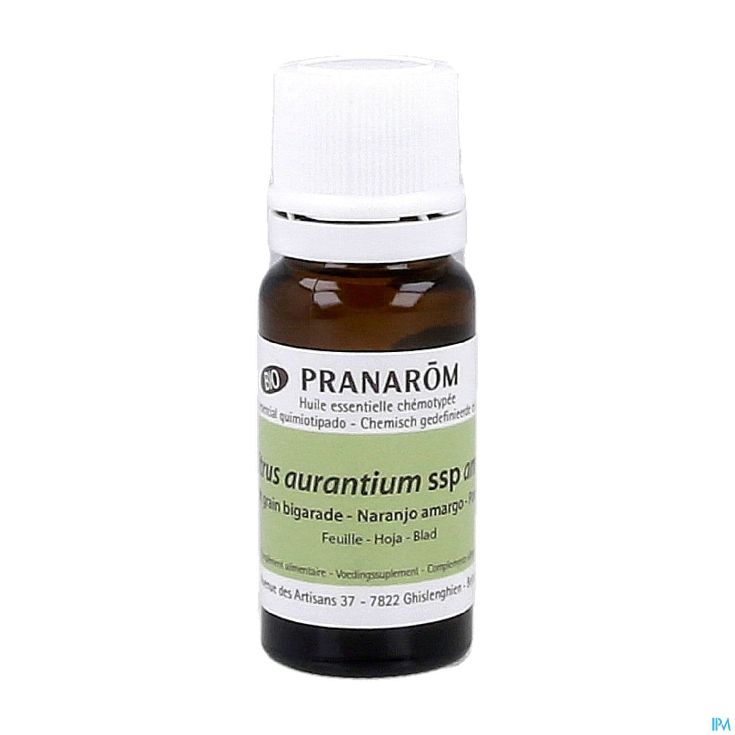 Pranarom Huile Essentielle Bio Petit Grain Bigarade Feuille 10ml
