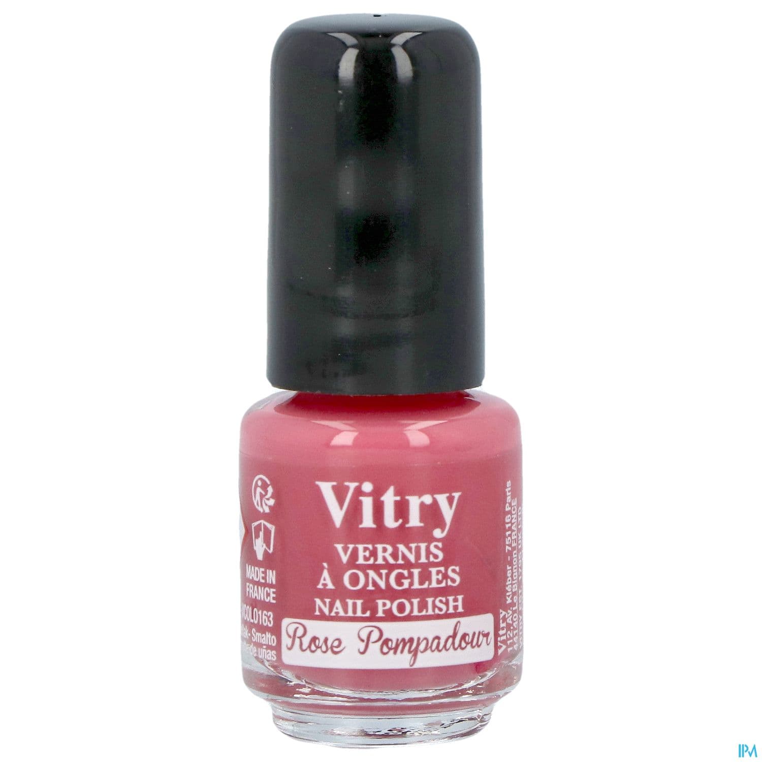 Vitry Vernis Ongles Rose Pompadour Mini 4ml
