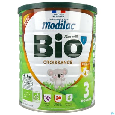 MODILAC MON PETIT BIO+ 3 PDR 800G