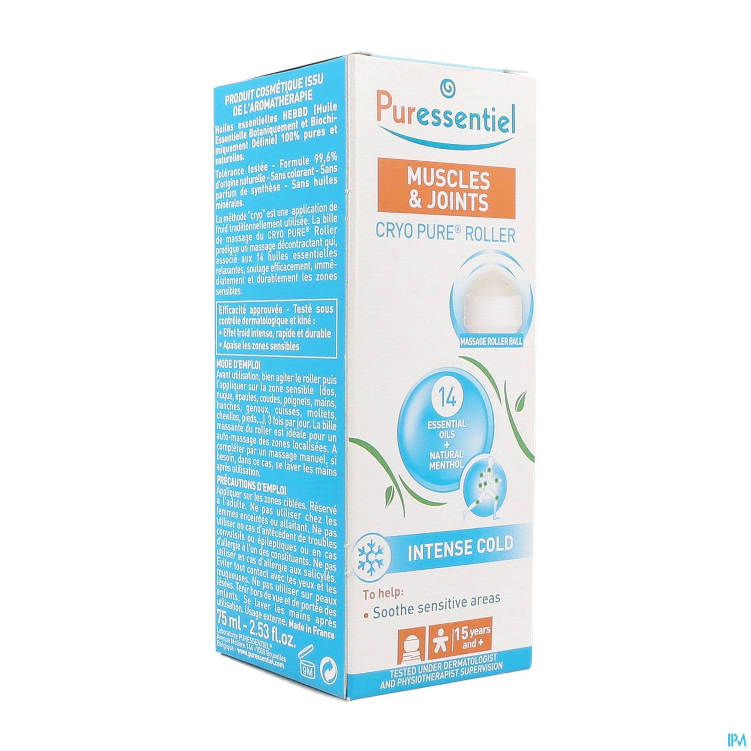 PURESSENTIEL CRYO PURE ROLLER 75ML