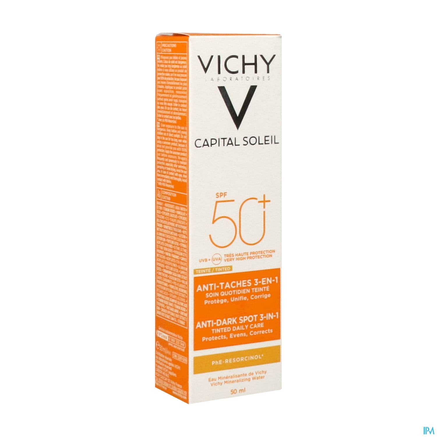 CAPITAL SOL CR SPF50+ A/TACHE 50ML — Pharmacie de l'Horloge - Deauville
