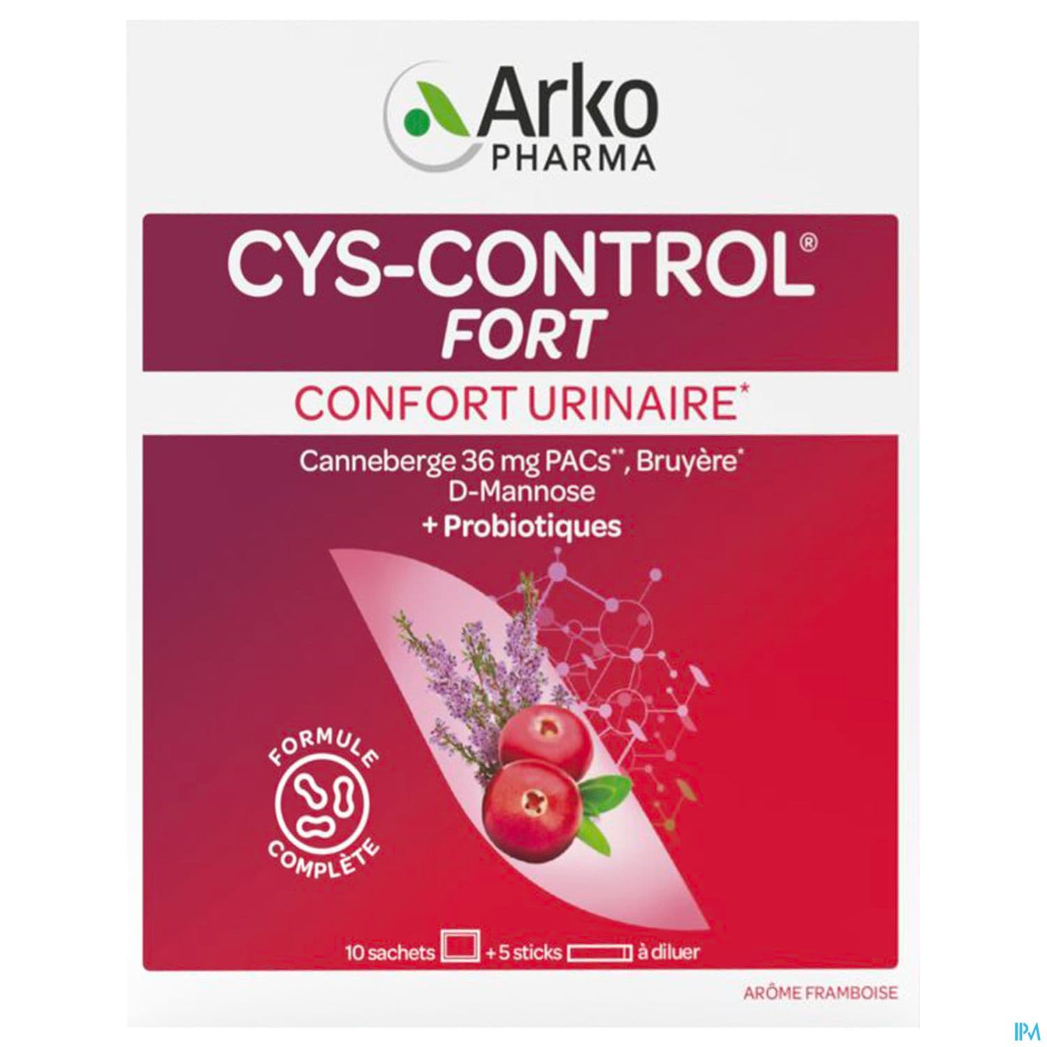 CYS CONTROL FORT MICROB 10S+5STICK