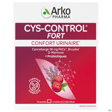 CYS CONTROL FORT MICROB 10S+5STICK