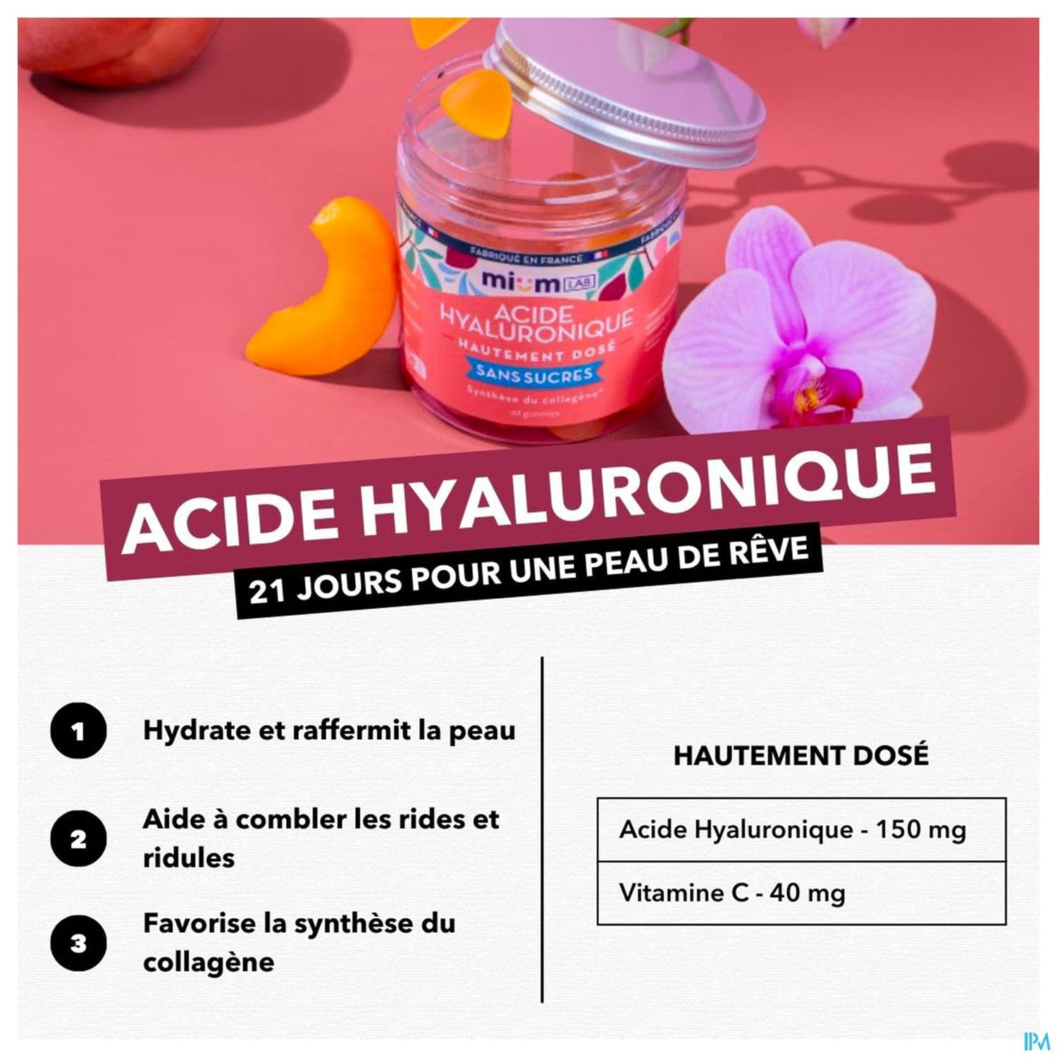 MIUMLAB S/SUC ACID HYALU GUMMIE 42