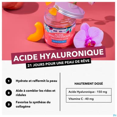 MIUMLAB S/SUC ACID HYALU GUMMIE 42