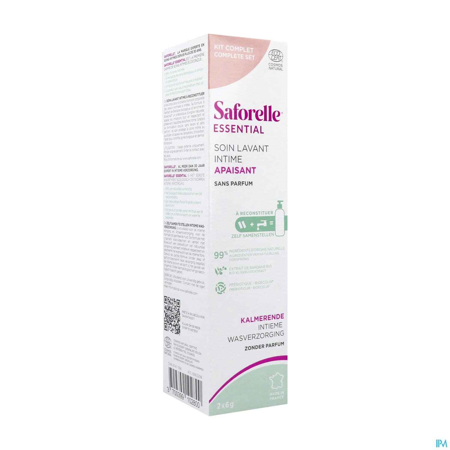 SAFORELLE KIT LAV INTIME APAISANT