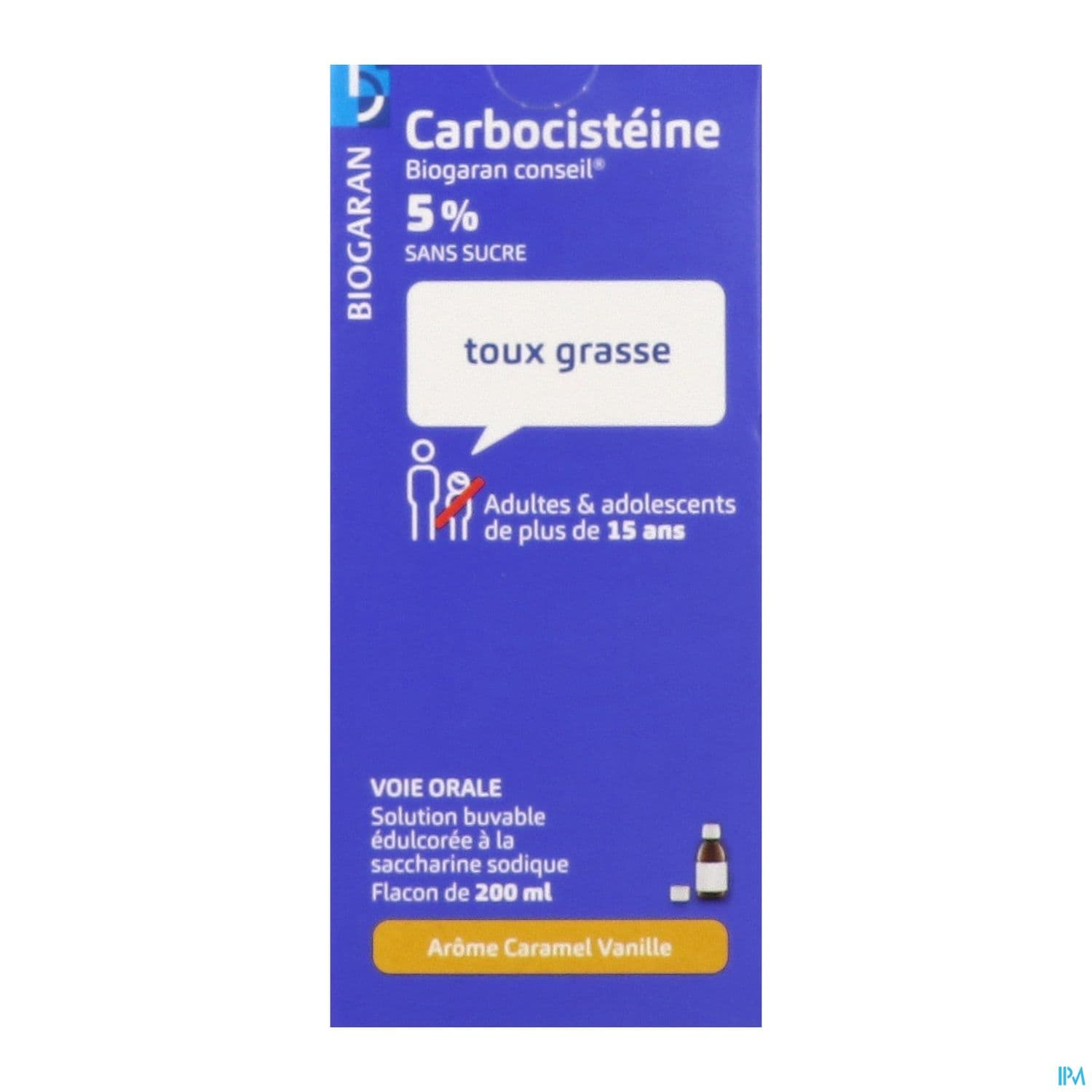 CARBOCISTEINE 5% BIOG SOL S/S200ML