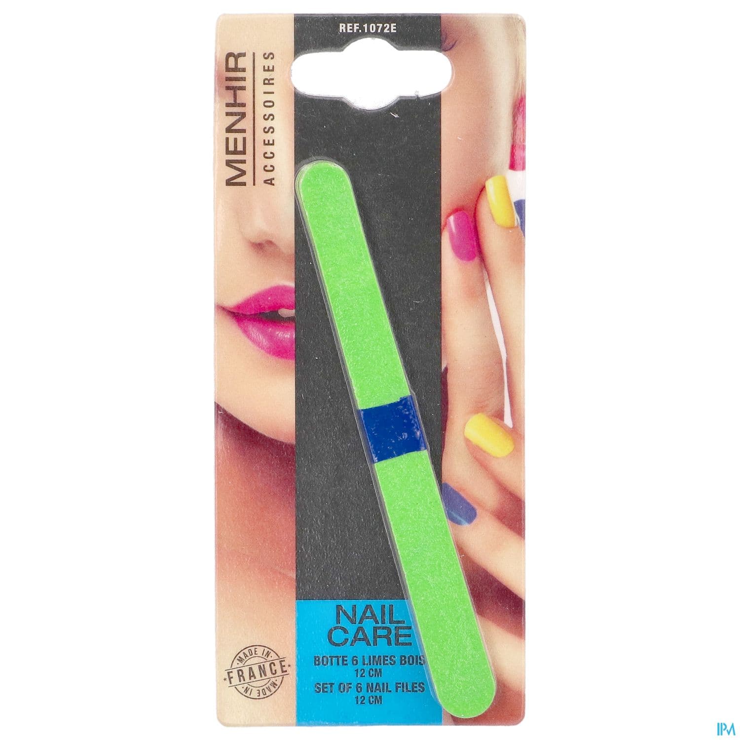 Vitry Menhir Lime Ongles Corindon Bois 12cm X6
