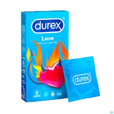 PRESERV DUREX LOVE 6