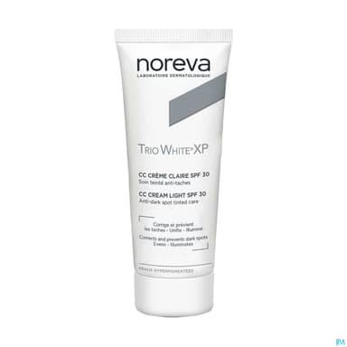 Noreva Trio White Xp Cc Creme Teintee Claire 40ml