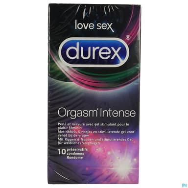 DUREX ORGASM'INT PRESERV B/10