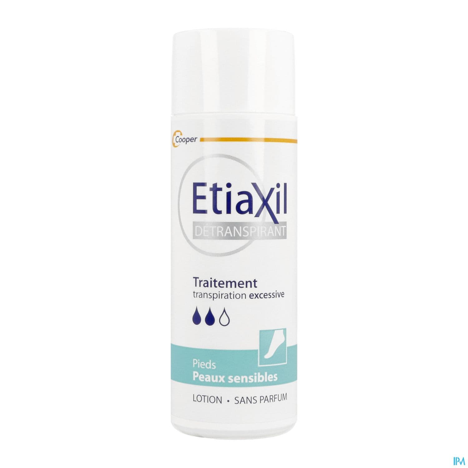 Cooper Etiaxil Detranspirant Pieds Lotion Peaux Seches 100ml