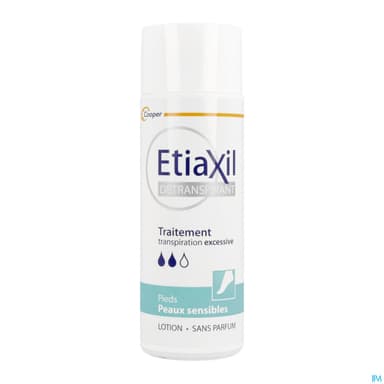 Cooper Etiaxil Detranspirant Pieds Lotion Peaux Seches 100ml