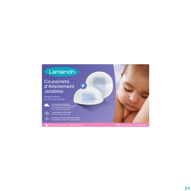Lansinoh Coussinets D'allaitement Jetables X100