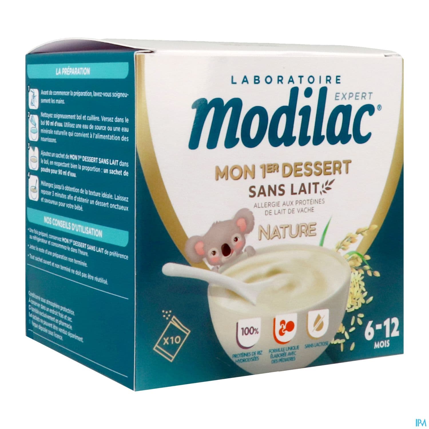 MODILAC 1ER DESS S/LAIT NAT 6M 10 — Nouvelle Pharmacie Serrier