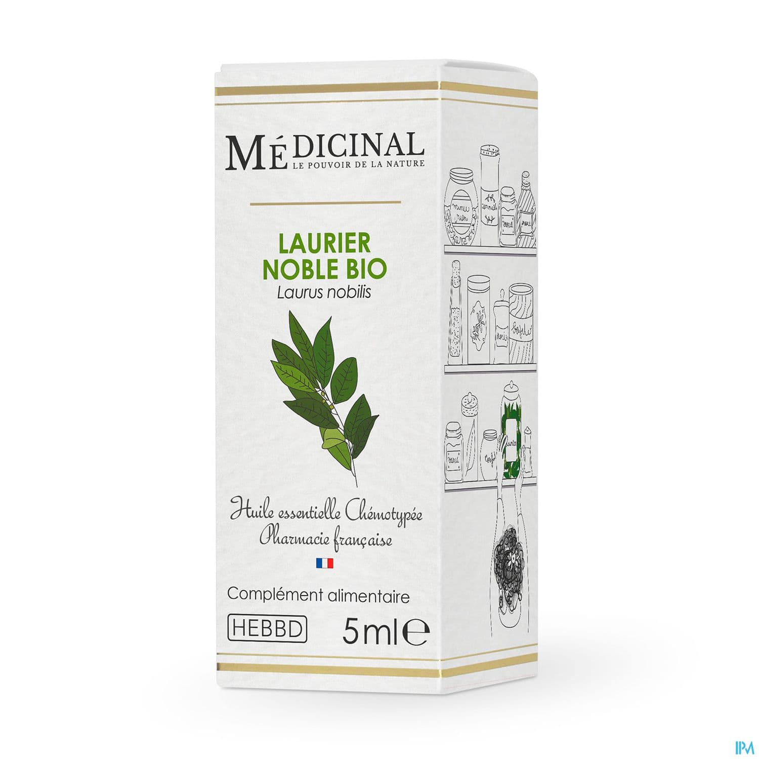 Medicinal Huile Essentielle Laurier Noble Bio 10ml — Pharmacie de Vienne Blois