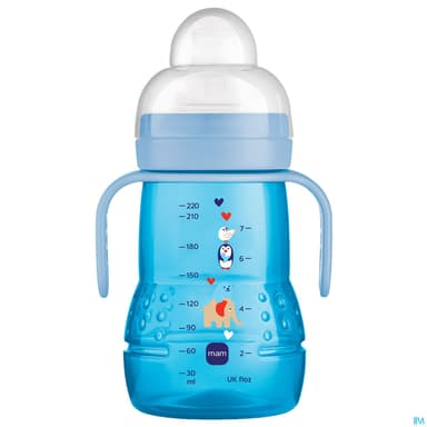 BIB MAM TRANSI GARCON SILIC 220ML