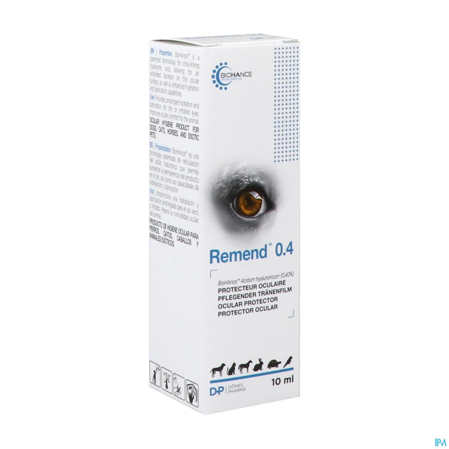 Remend 0.4 Collyre Protecteur Oculaire Hydratant Et Lubrifiant 10ml