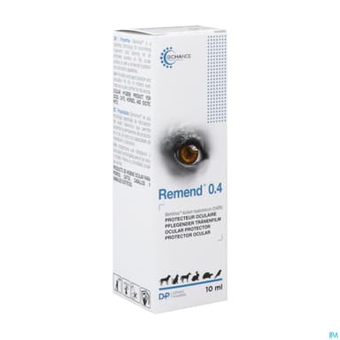 Remend 0.4 Collyre Protecteur Oculaire Hydratant Et Lubrifiant 10ml