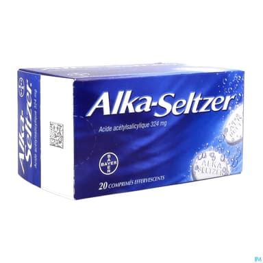 ALKA-SELTZER 324MG CPR EFFERV 20