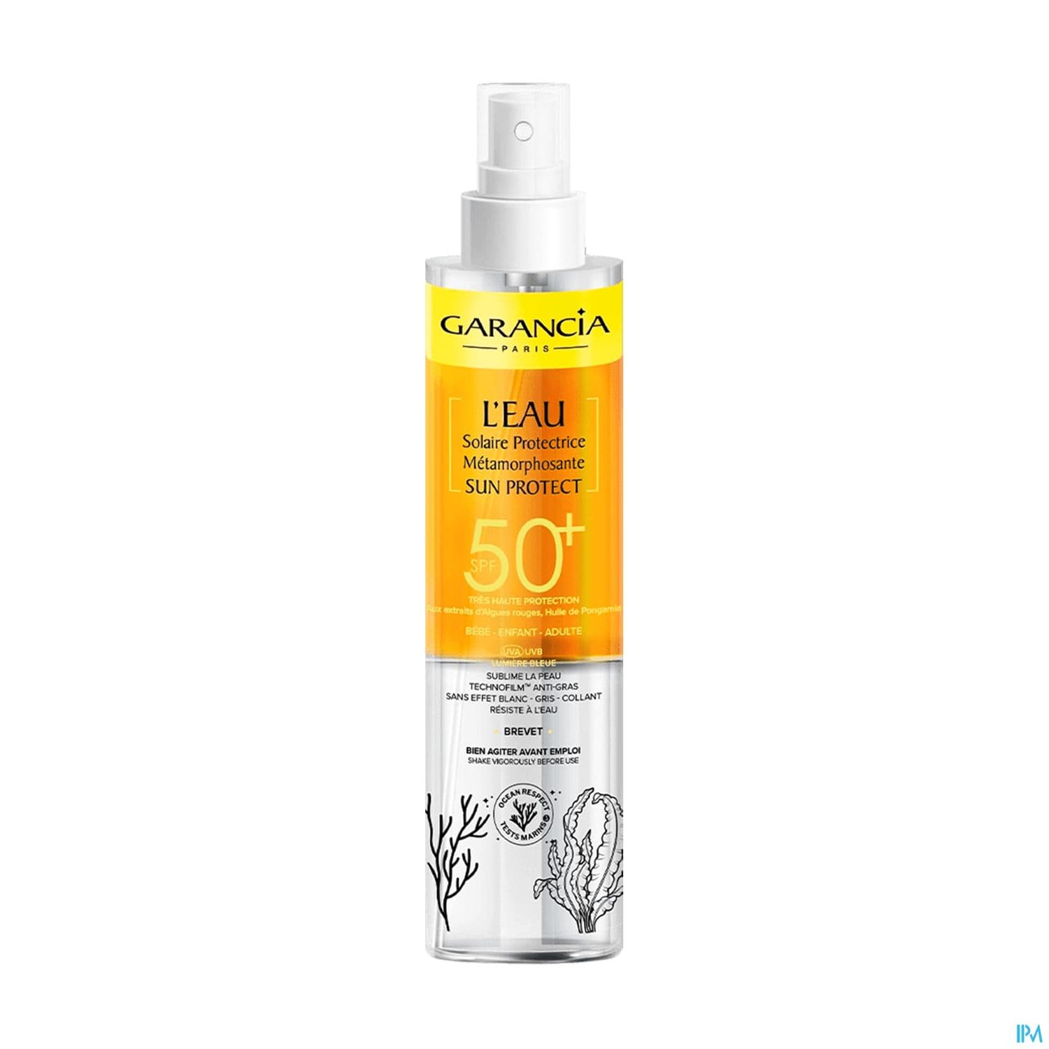 Garancia Eau Solaire Protection Spf50+ 150ml