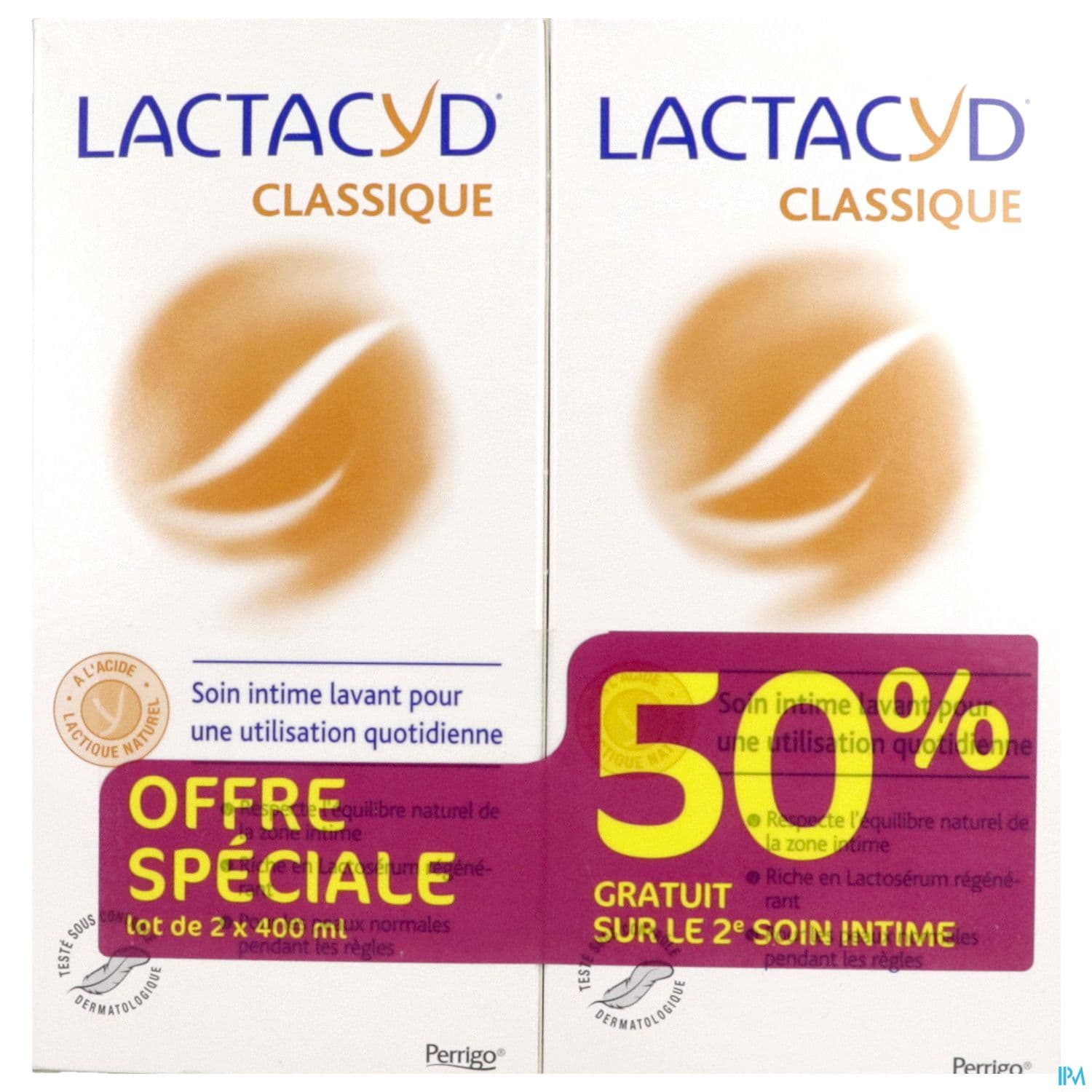 Lactacyd Soin Intime Lavant 400ml X2