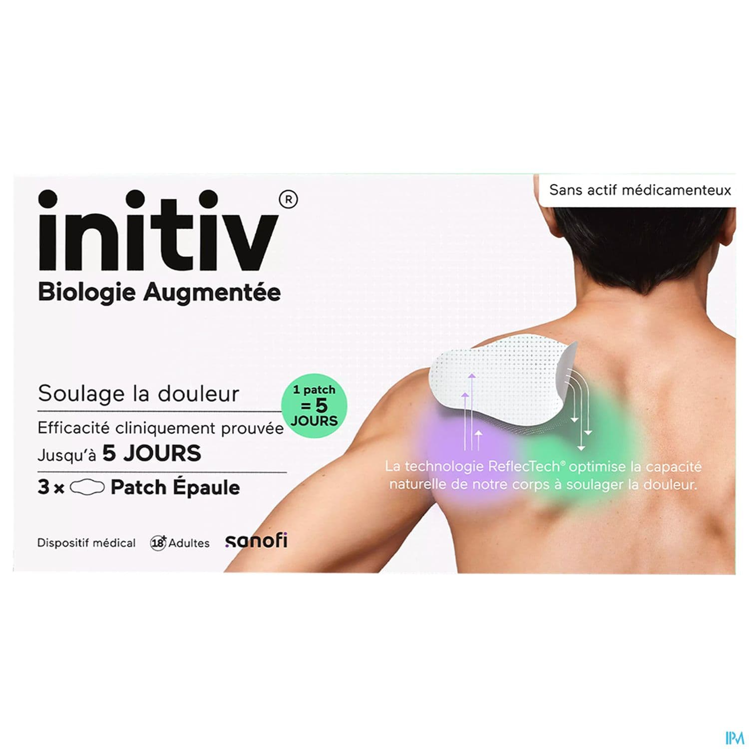 INITIV PATCH EPAULE X3
