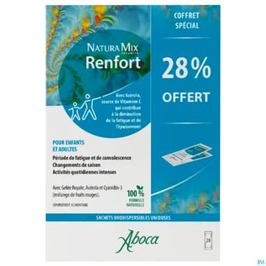 Aboca Natura Mix Advanced Renfort Sachet Orodispersible 28