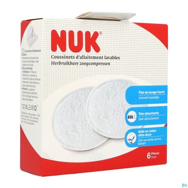 Nuk Coussinets Lavable X6