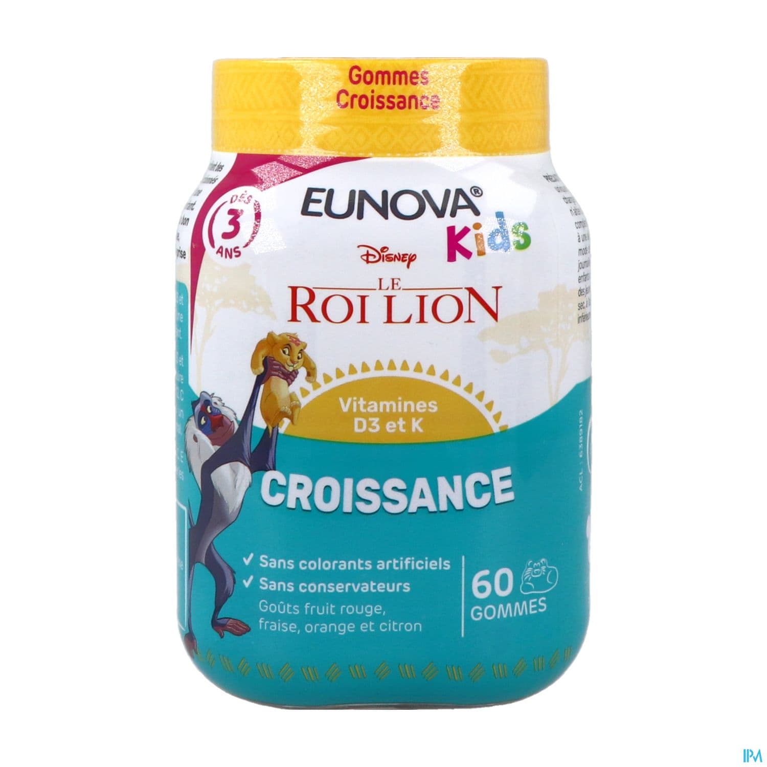 EUNOVA KIDS CROISSANCE GOMME 60