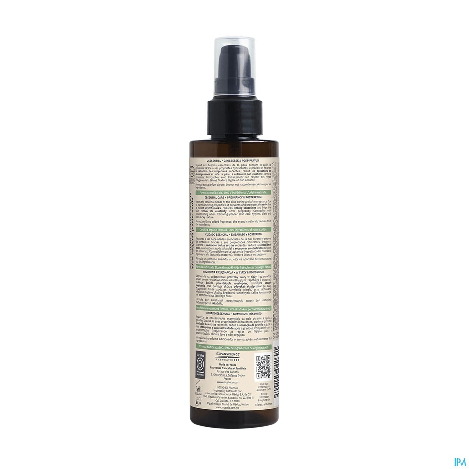 MUSTELA MATER ESSENTIEL LAIT MULTI ACTION VERGETUR