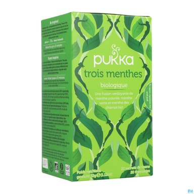 PUKKA INFUS 3MENTHE SACH 20