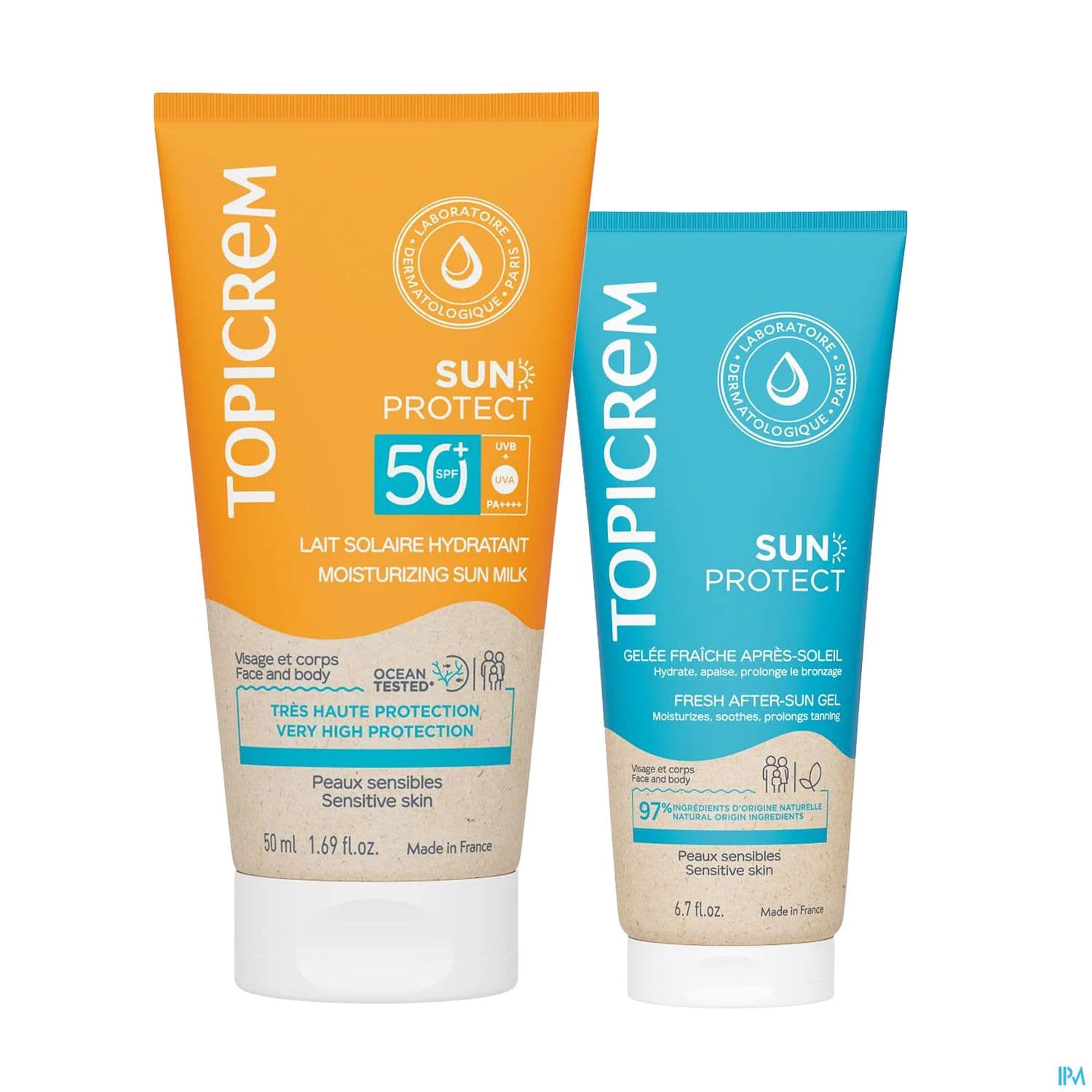 TOPICREM SUN LAIT SPF50+200ML+OF