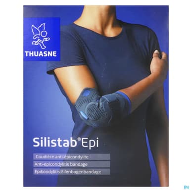Thuasne Silistab Epi Coudiere Antiepicondylite Grise T1