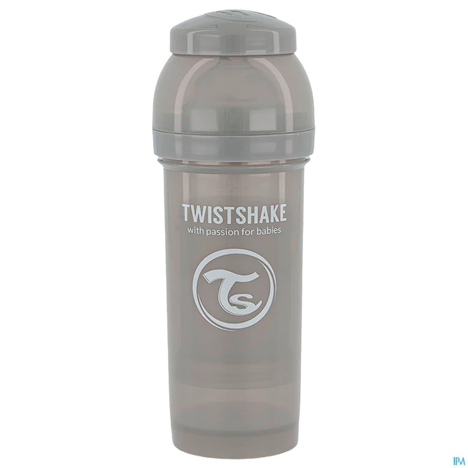 TWISTSHAKE BIB 260ML GRIS PAST 2M+