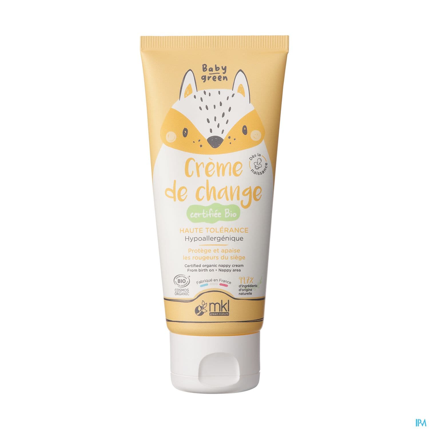 MKL BABY GREEN CR CHANGE BIO 75ML