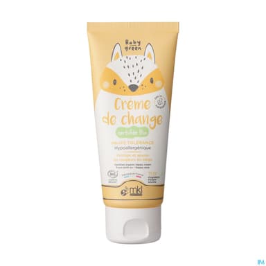MKL BABY GREEN CR CHANGE BIO 75ML