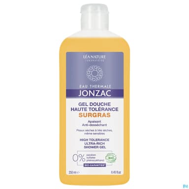 JONZAC NUTRI GEL DCH SURGRAS 250ML