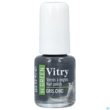 Vitry Be Green Vernis Ongles Gris Chic 6ml