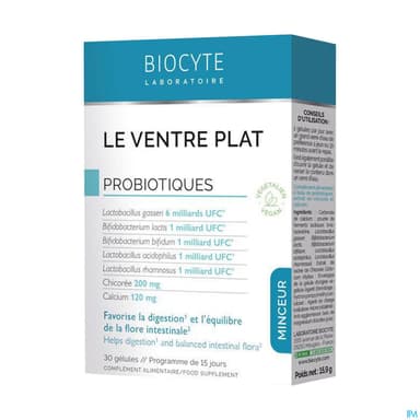 BIOCYTE LE VENTRE PLAT GELUL 30